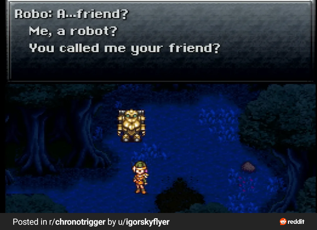 Me, a robot?