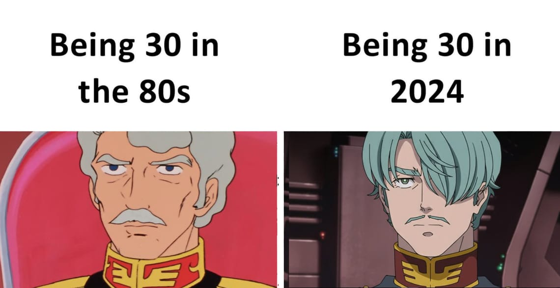 being thirty
