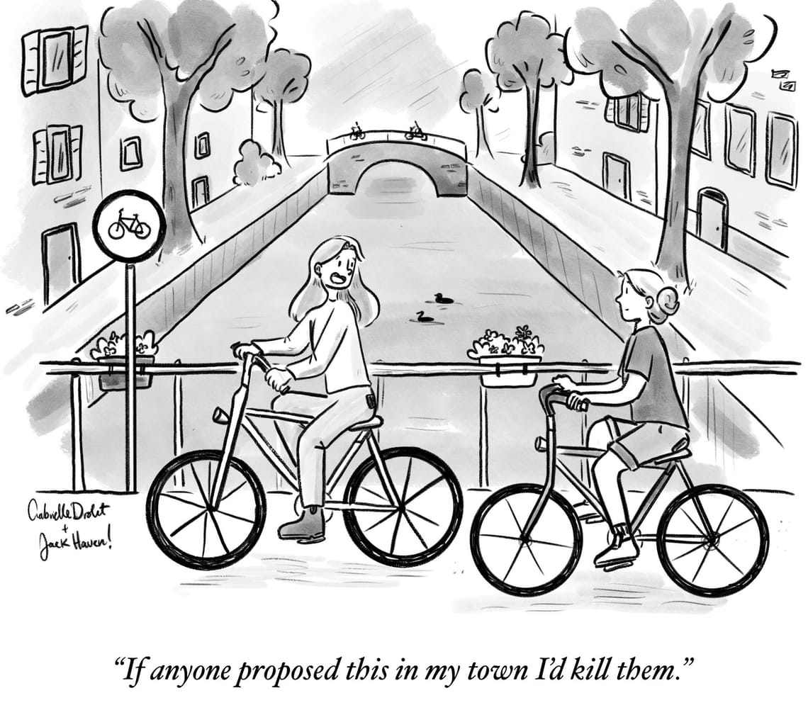 Walkable cities? Not on my watch