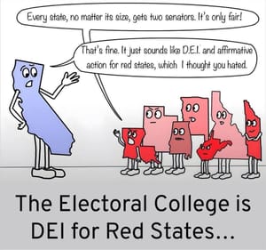 The Electoral College: DEI for Red States