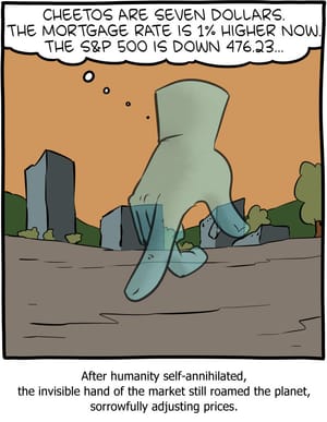 the invisible hand strikes again