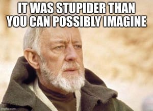 obi-wan: stupider than you can possibly imagine