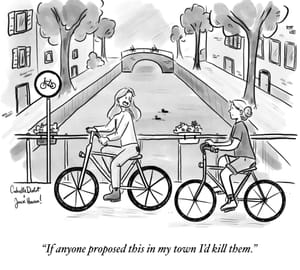 Walkable cities? Not on my watch