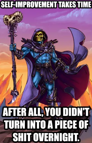 skeletor: self-improvement