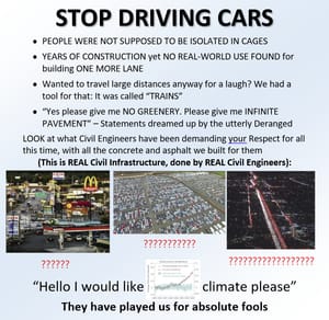 STOP DRIViNG CARS